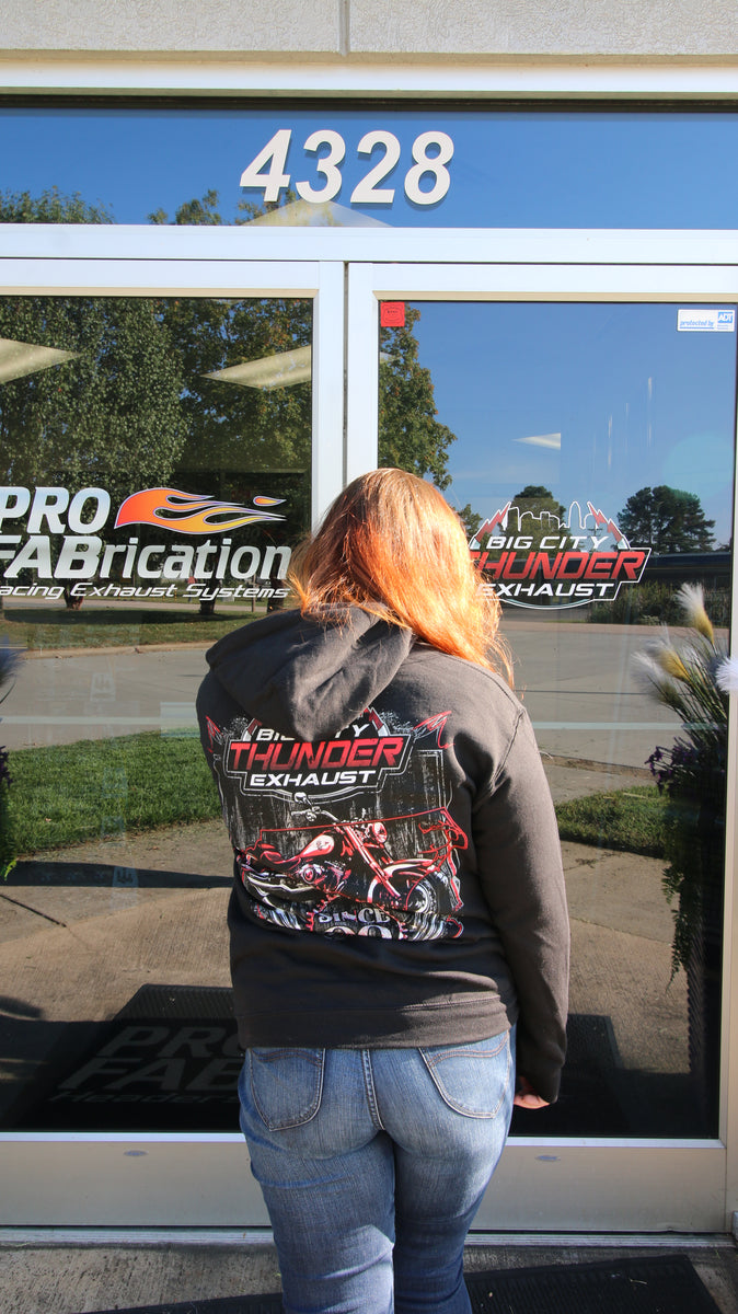 Big City Thunder Trackside Series Design, Hooded Sweatshirt
